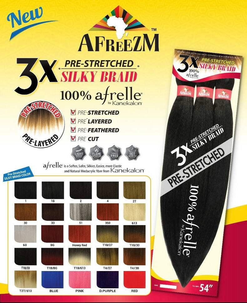 Afreezm Braiding Hair 54in 3X